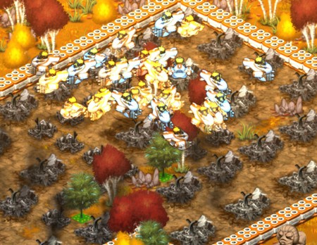 Ghoul attack, be careful and empty your bunkers!